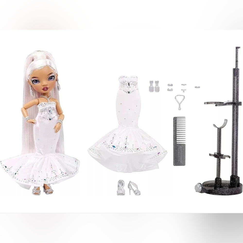 Rainbow High Holiday Edition Collector Doll 11" Roxie SPARKLE ✨️ Celebration - Picture 4 of 8